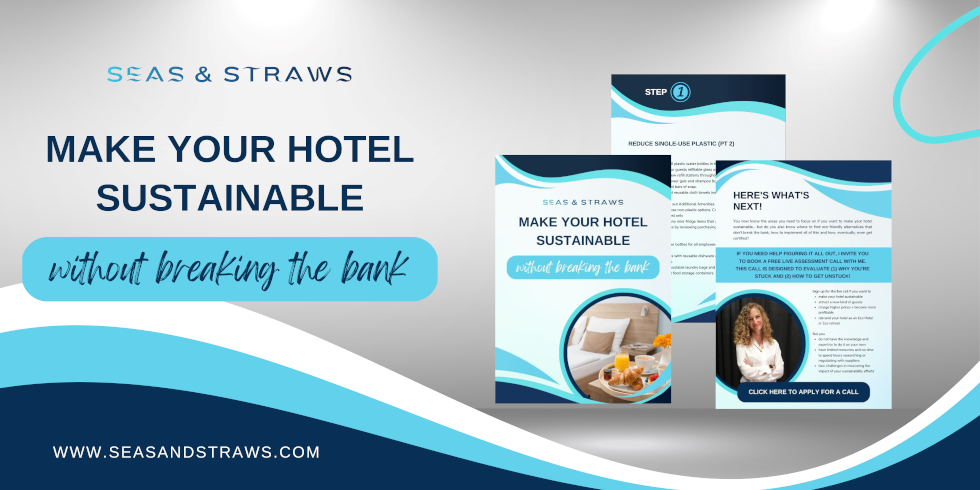 Freebie Product Page Make your hotel sustainable