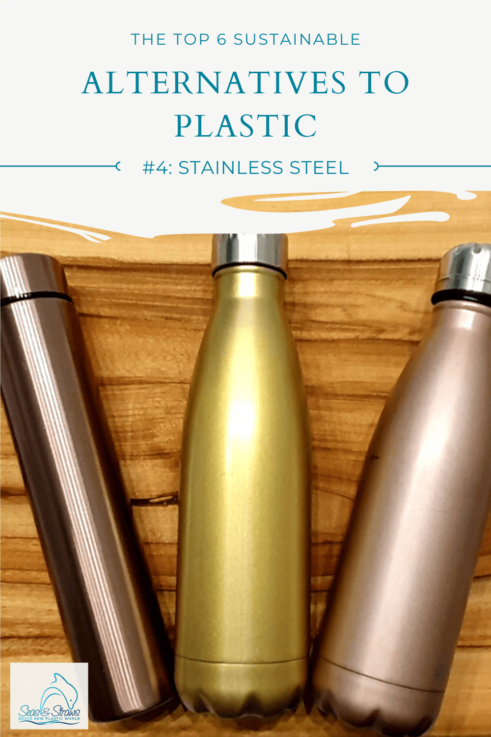 Alternatives to plastic water bottles