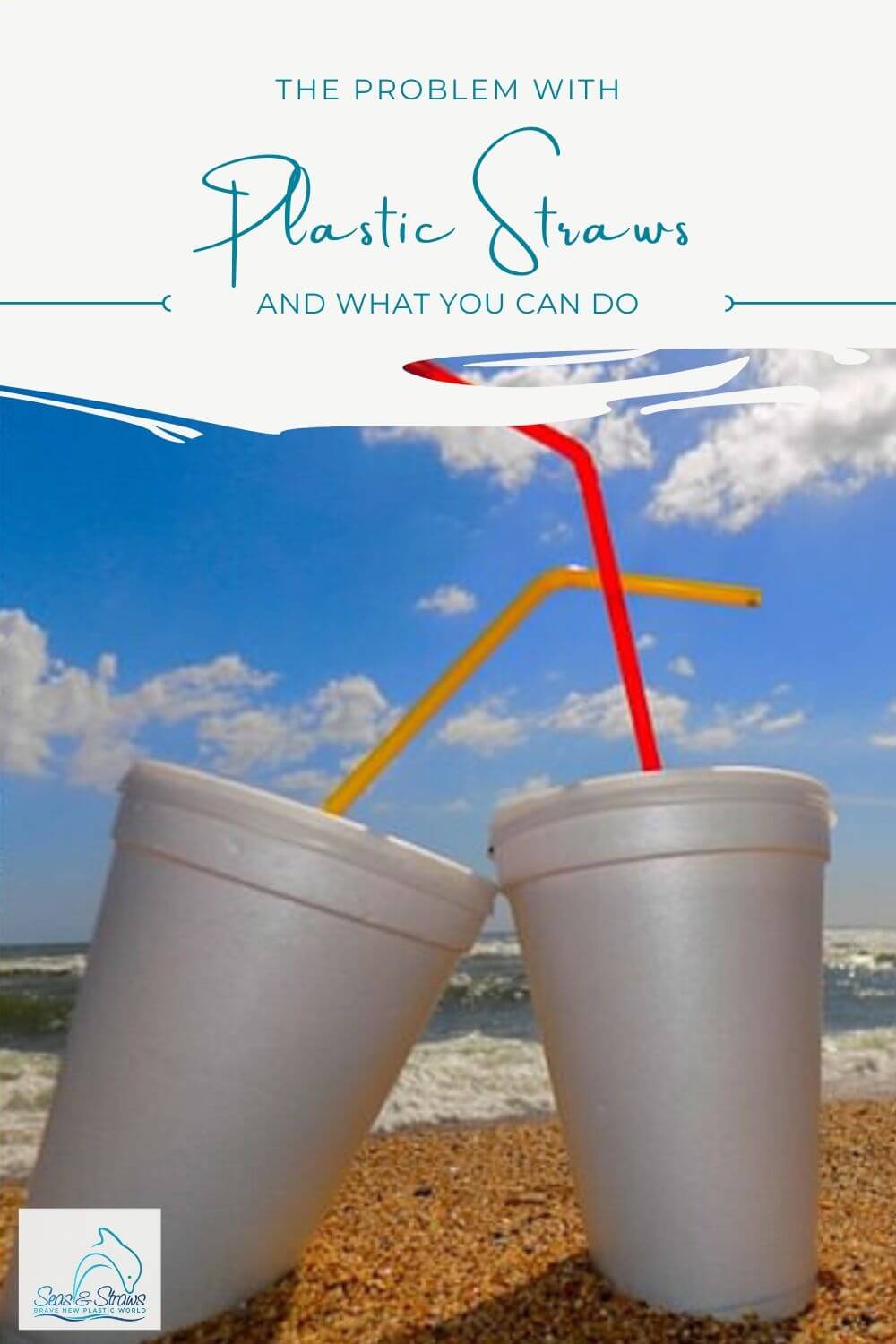 The Problem With Plastic Straws. Seas & Straws