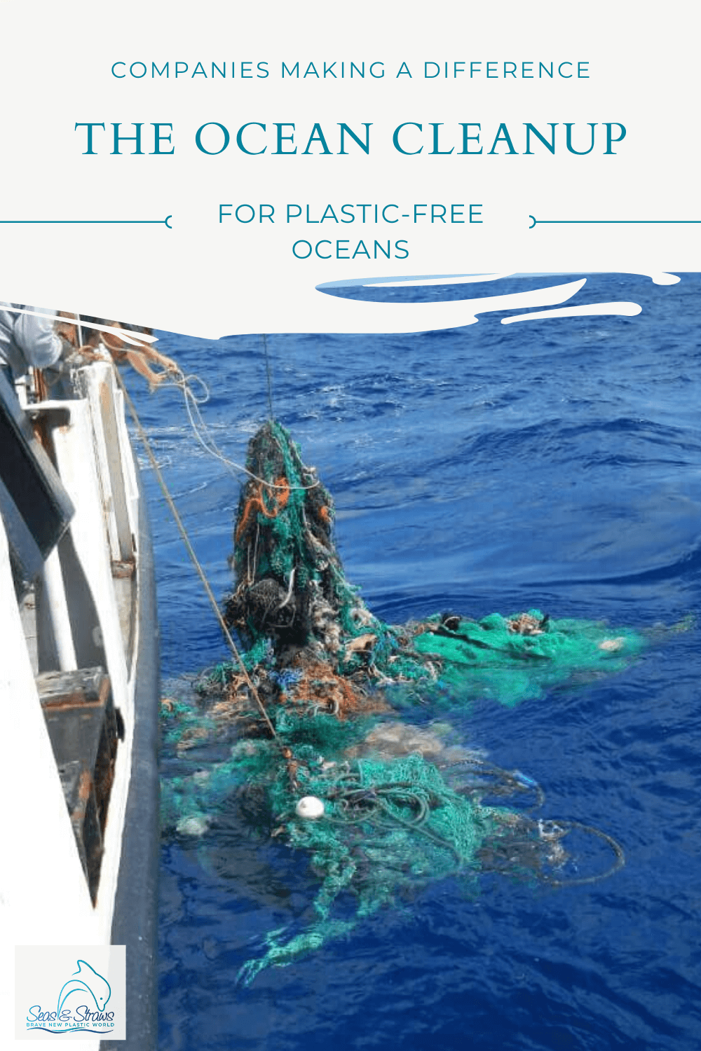 Why the World needs the Ocean Cleanup. Photo: © Ocean Cleanup