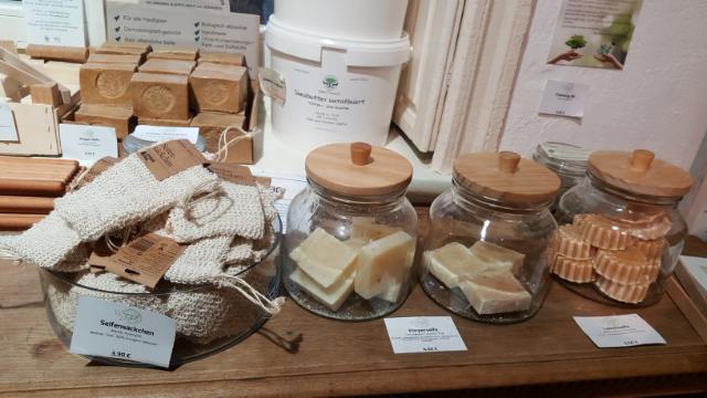 Organic and biodegradable toiletries like shampoo and soap bars, toilet paper or cotton swaps are key for an eco-friendly hotel