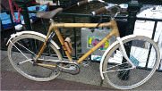 Bike made of bamboo