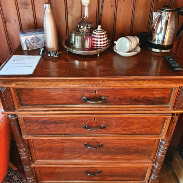 Antique wooden chest. Photo: ©Seas & Straws