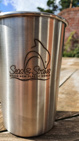 Market your event with branded Enviro-Cups. Photos: ©Seas & Straws