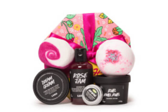 Lush Hello Gorgeous gift set. Photo: © Lush