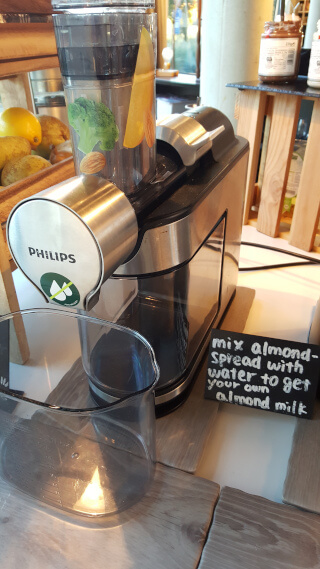 Make your own almond milk. Photo: Seas & Straws