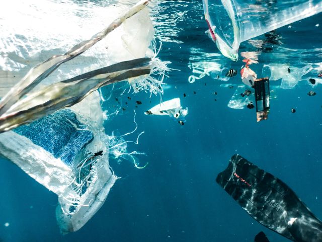 Plastic pollution is one of the major threats to our oceans.