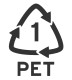 Plastic Recycling Code 1 - PET