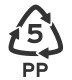 Plastic Recycling Code 5 - PP