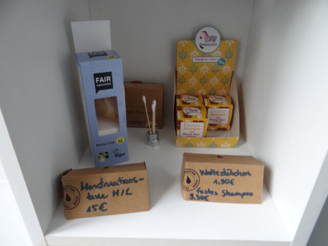 Plastic-free products for sale. Photo: Seas & Straws