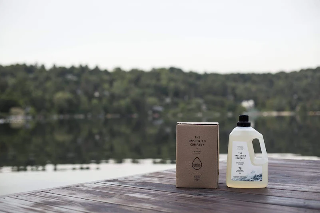 The Unscented Company's laundry detergent can be refilled uo to 78 times. Photo: ©unscentedco.com
