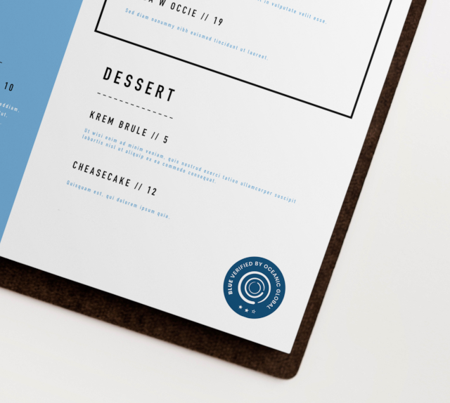 Showcase The Blue Seal On Your Restaurant's Menu