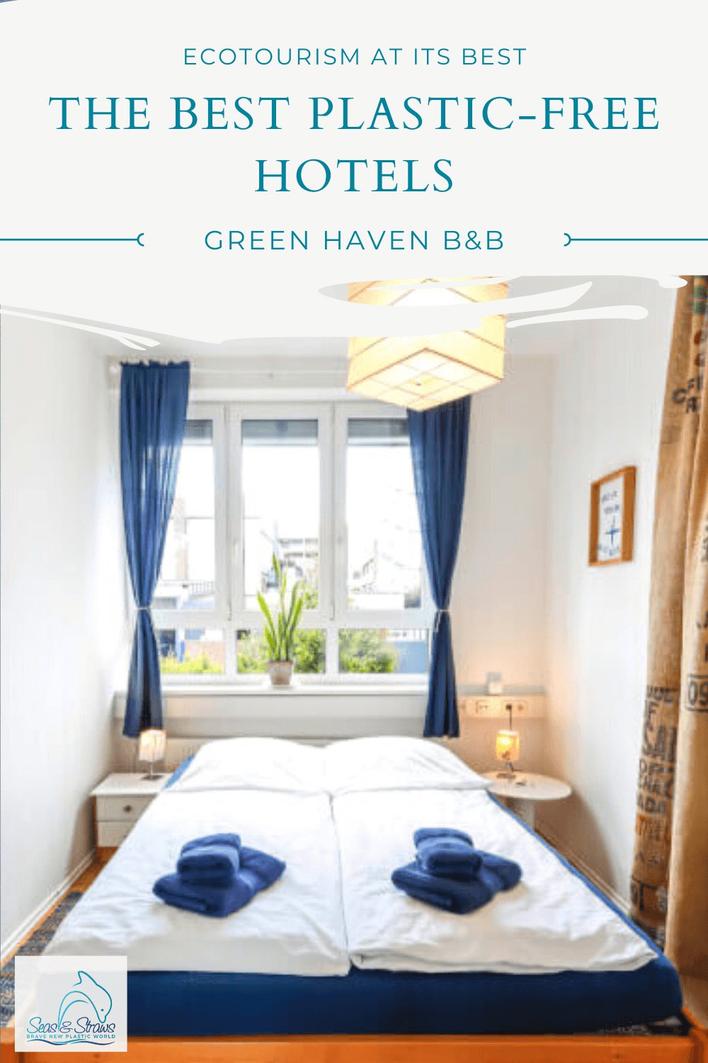The Green Haven in Hamburg is not only vegan but puts great emphasis on being sustainable and plastic-free.