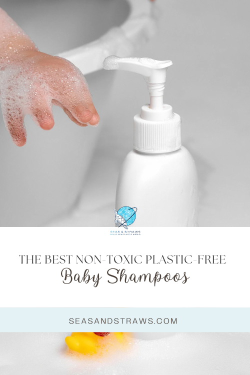 Many baby shampoo use chemicals and plastics that are proven to be harmful to babies. I've rounded up some of the best non-toxic plastic-free baby shampoos for you here. 