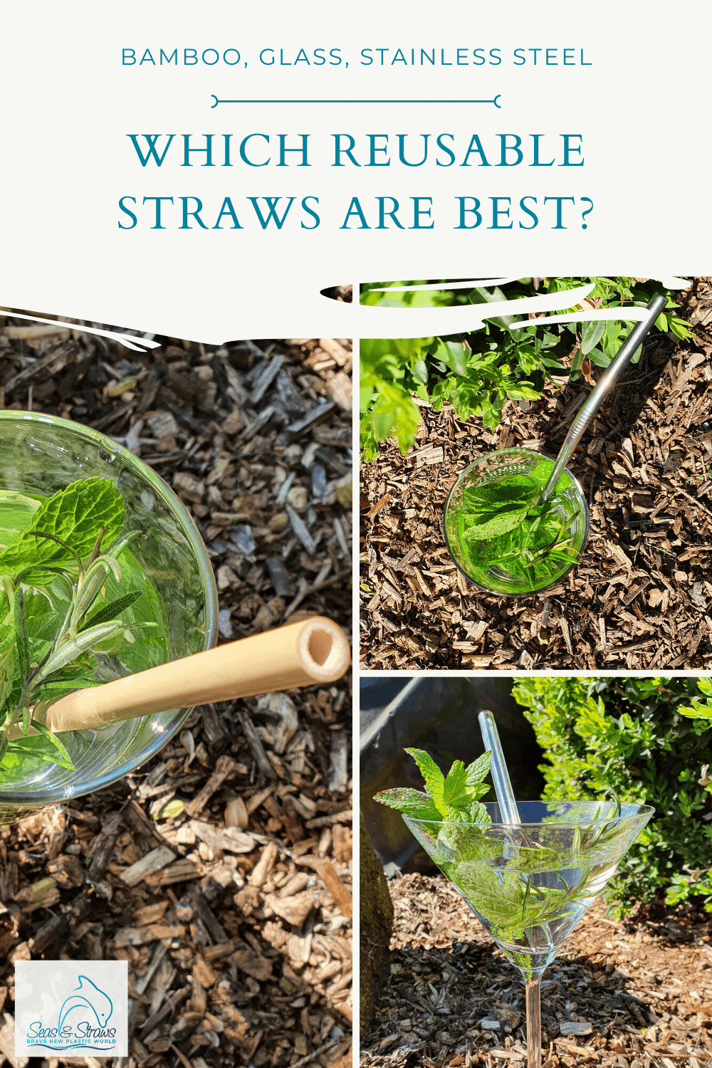Bamboo, glass or stainless steel - which reusable straws do you prefer? - Seas & Straws