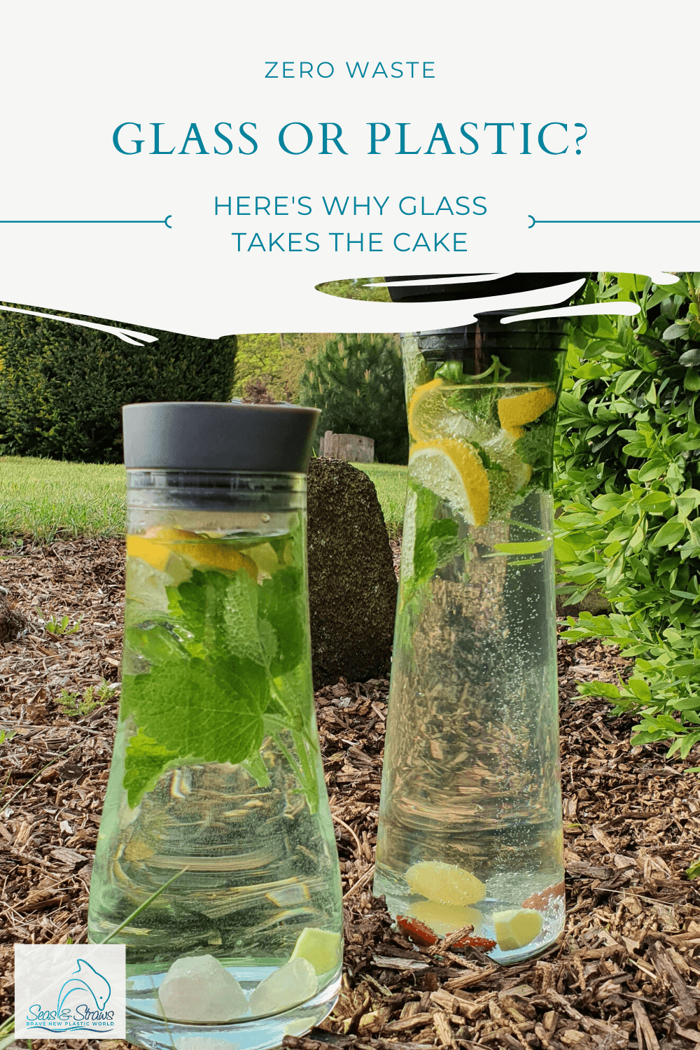 Glass or plastic? Here's why glass takes the cake. Seas & Straws