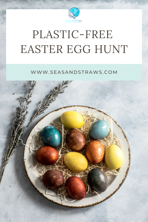 How to Plan a Plastic-Free Easter Egg Hunt. Save this Pin for later!
