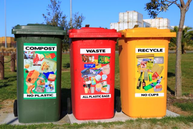 Explore the world responsibly and sustainably: Garbage Bins