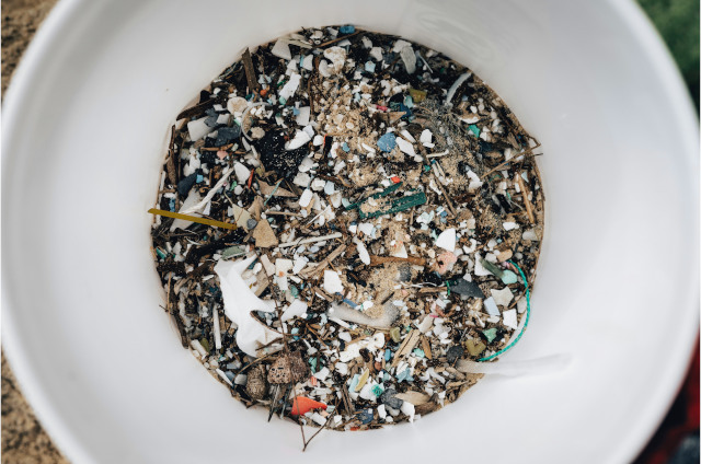 We eat 50,000 particles of microplastic and breathe in a similar quantity every year.