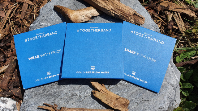 Buy one Togetherband, get two. You get two identical wristbands - one for you, one to give away. Photo: Seas & Straws